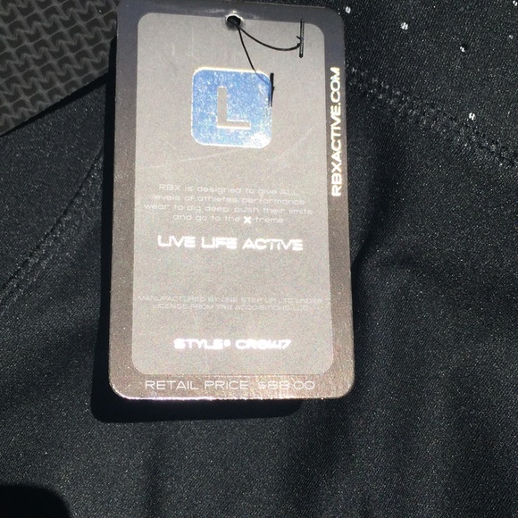 RBX Black Athletic pants size L - Picture 5 of 7